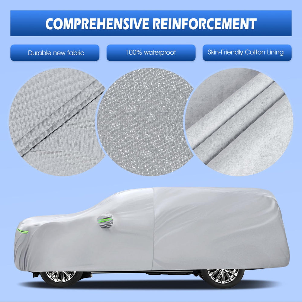 Migaven inner cotton lining close-up protecting Tahoe paint from scratches and abrasion