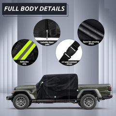 Migaven driver-side zipper detail for quick access without removing cover