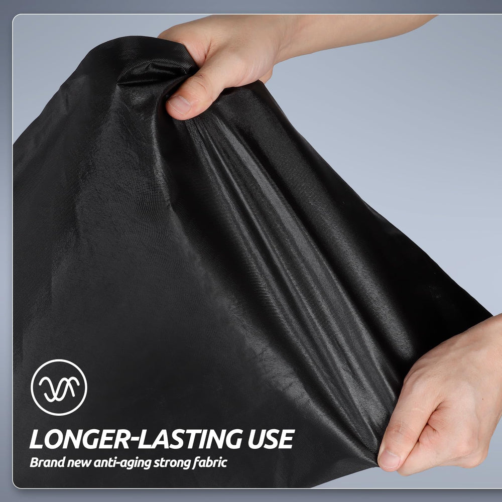 Migaven elastic hem with under straps securing cover against wind benefit