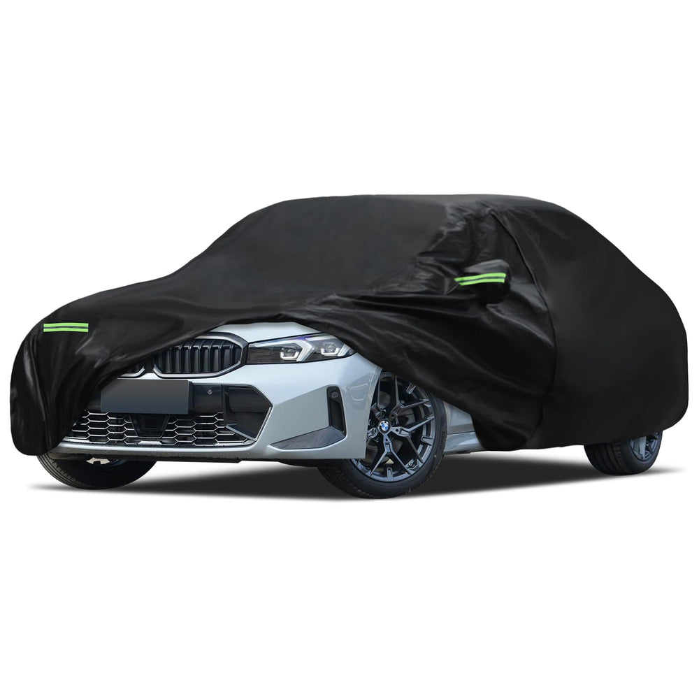 Migaven front view on BMW 3 Series showing tailored fit and protection