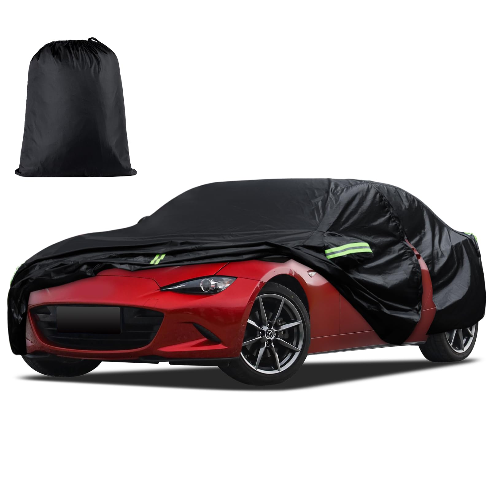Migaven front view on Mazda MX-5 showing full coverage and protection