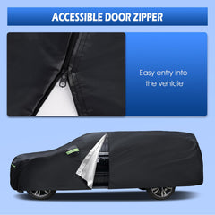 Migaven mirror pocket and reflective stripe detail enhances safety