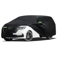 Migaven front view on Odyssey showing full black cover protection and neat fit