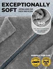 Mighty Cleaner closeup of plush microfiber fibers for gentle cleaning