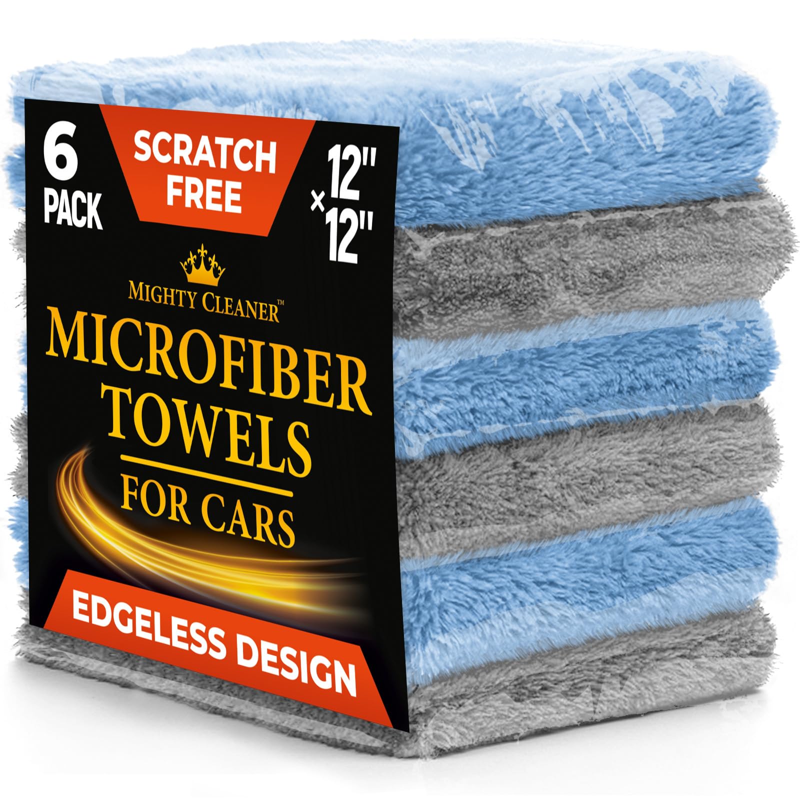Mighty Cleaner front packaging showing 6-pack and product labeling for easy identification