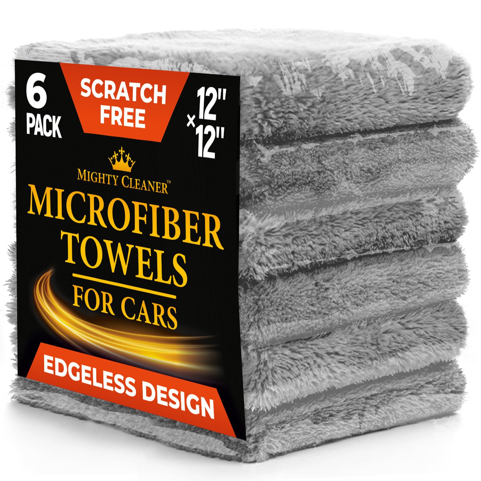 Mighty Cleaner front packaging showing 6-pack and product benefits