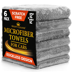 Mighty Cleaner front packaging showing 6-pack and product benefits