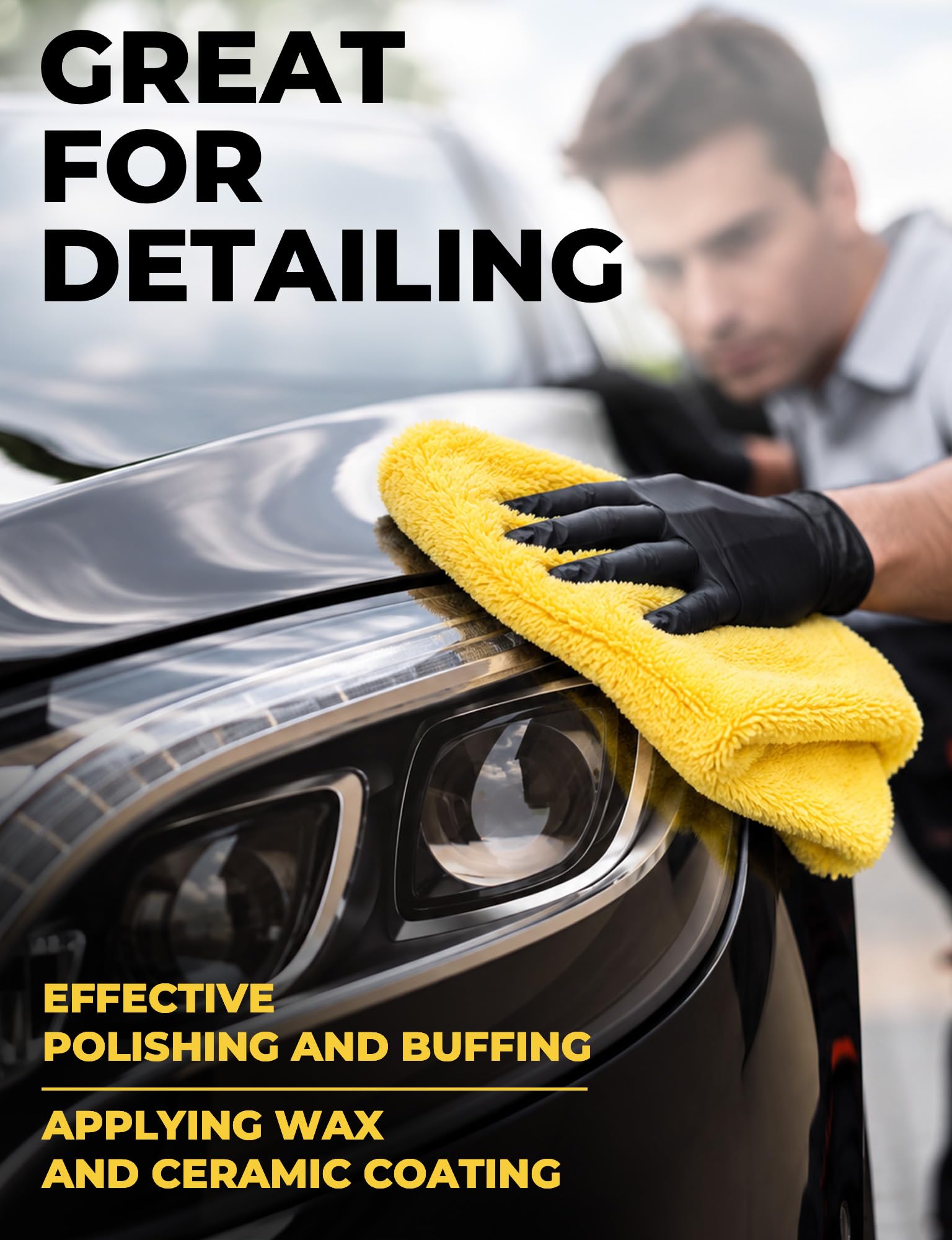 Mighty Cleaner towels fitting inside a glovebox for easy access