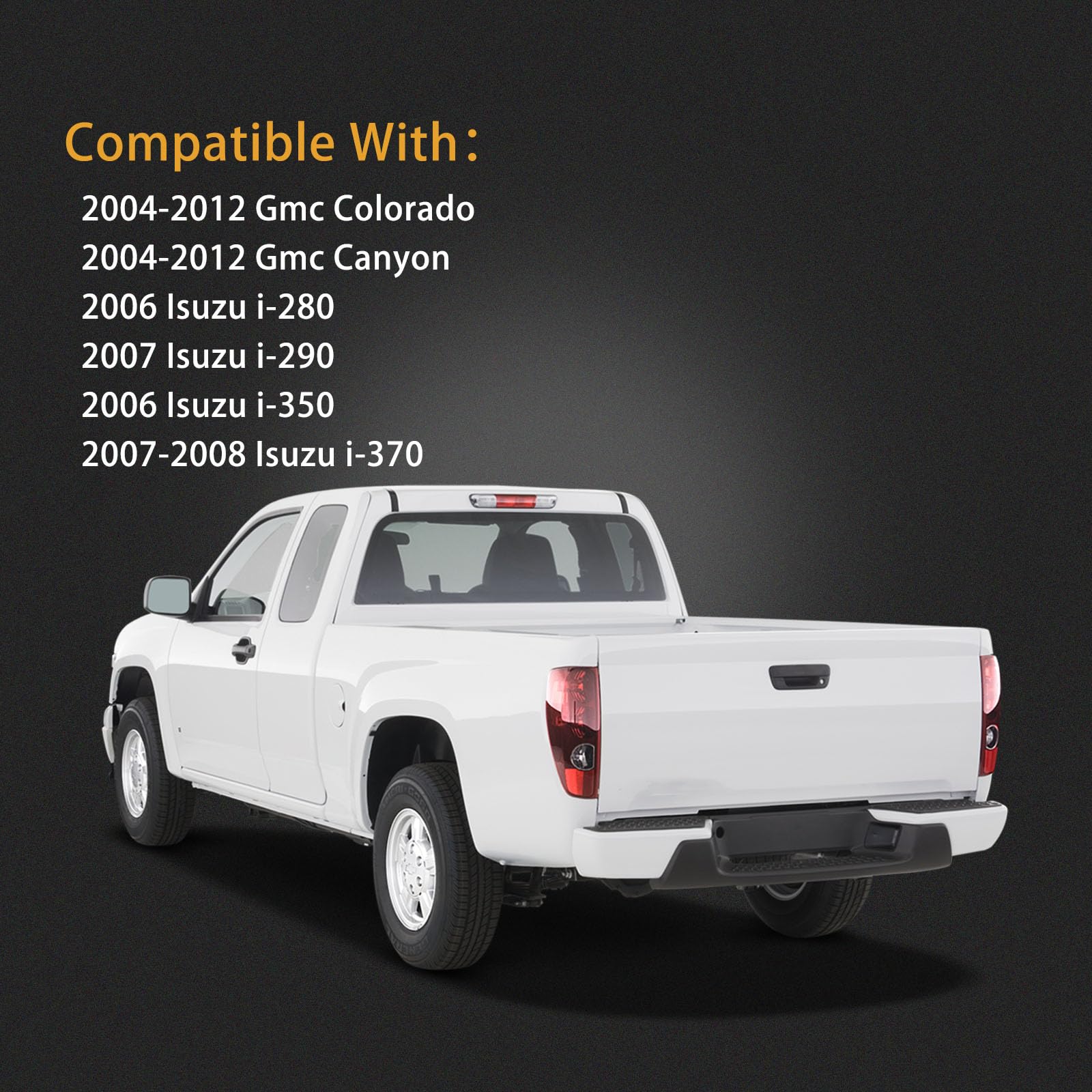 MiKaFex tail light installed on Chevrolet Colorado demonstrating seamless fit