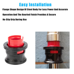 MiKaFex driver plate detail showing flat surface for even seal seating and protection