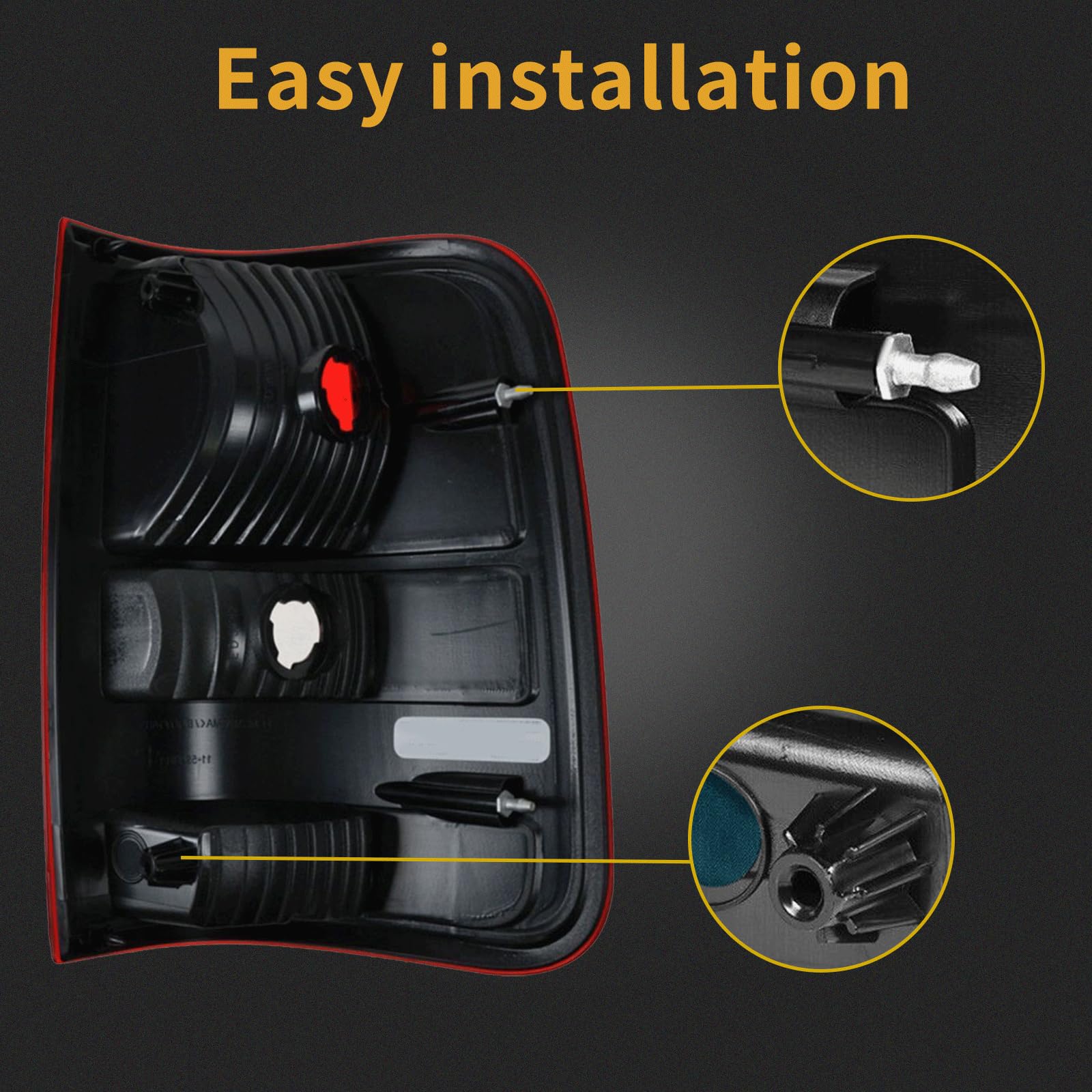 MiKaFex rear view showing mounting points and easy bolt-in installation