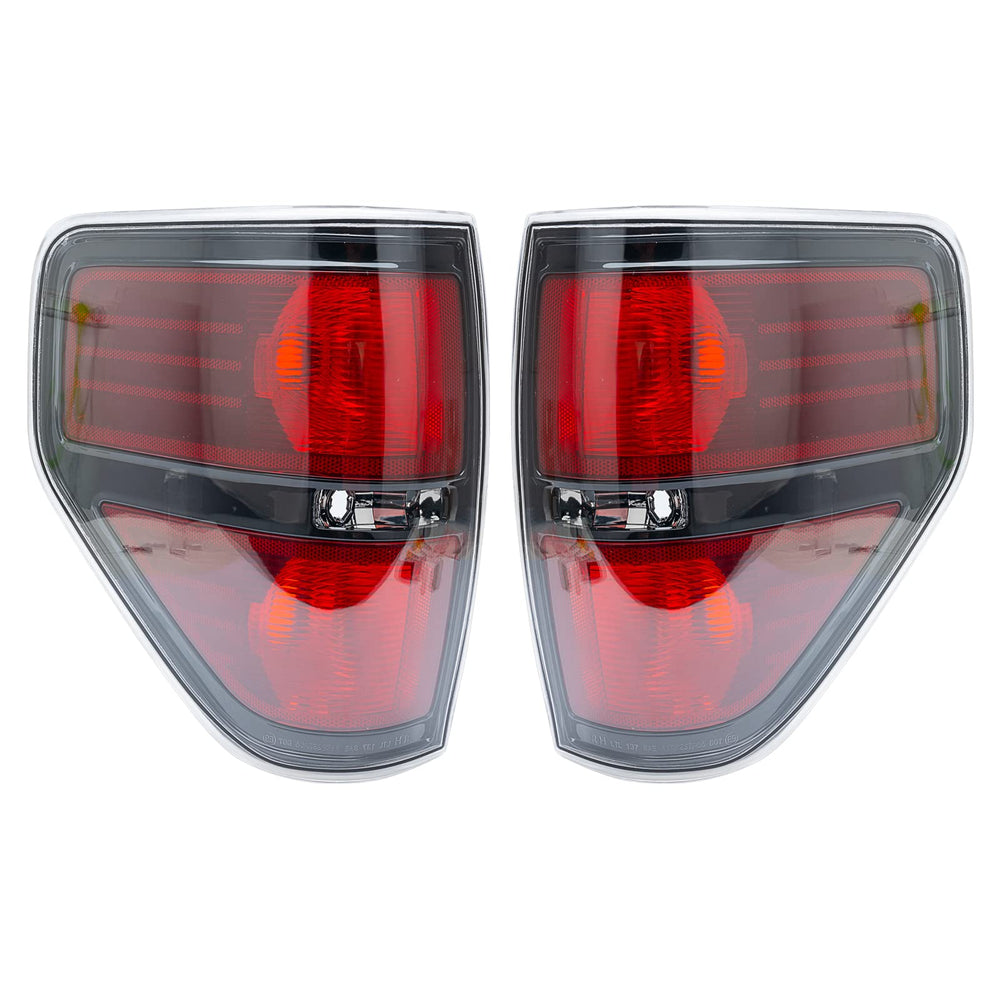 MiKaFex front view taillight showing red and clear lens for OEM look