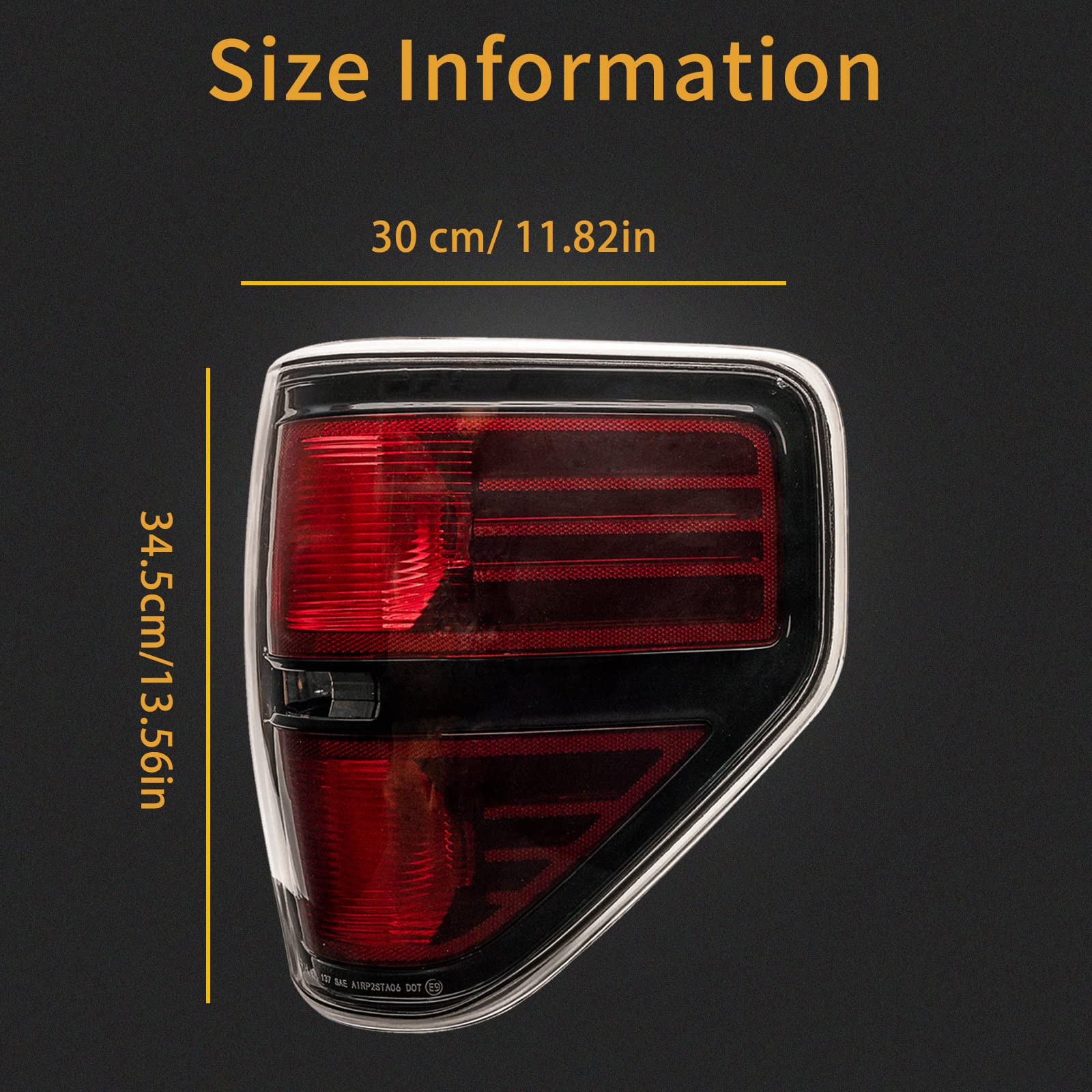 MiKaFex taillight installed on Ford F150 demonstrating easy bolt-on fit