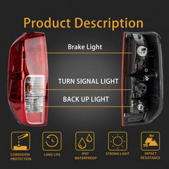 MiKaFex left tail light rear housing showing mounting points and durability