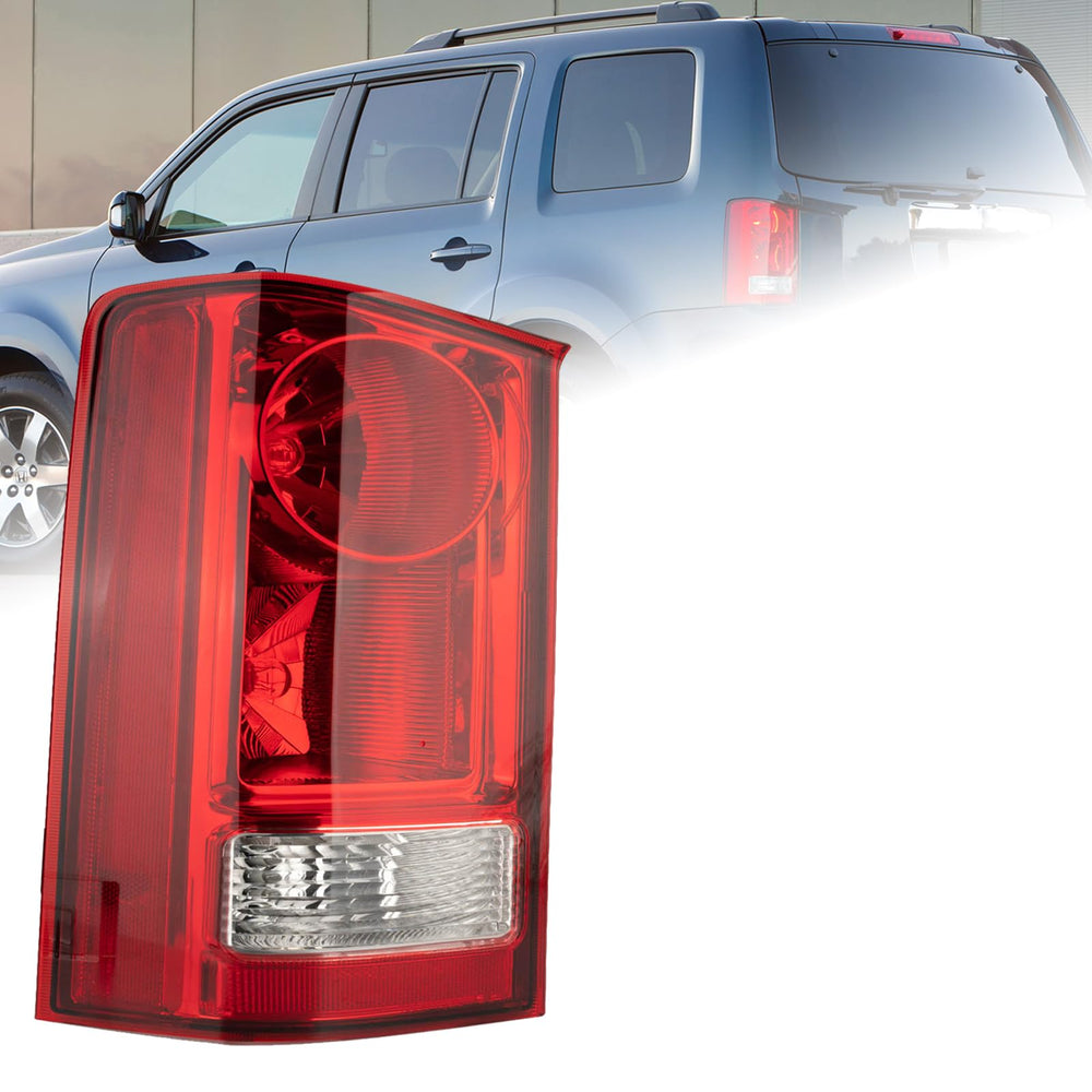MiKaFex left tail light front view showing clean lens and precise fit