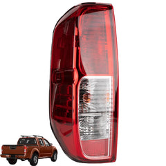 MiKaFex left tail light front view showing clean lens and improved visibility