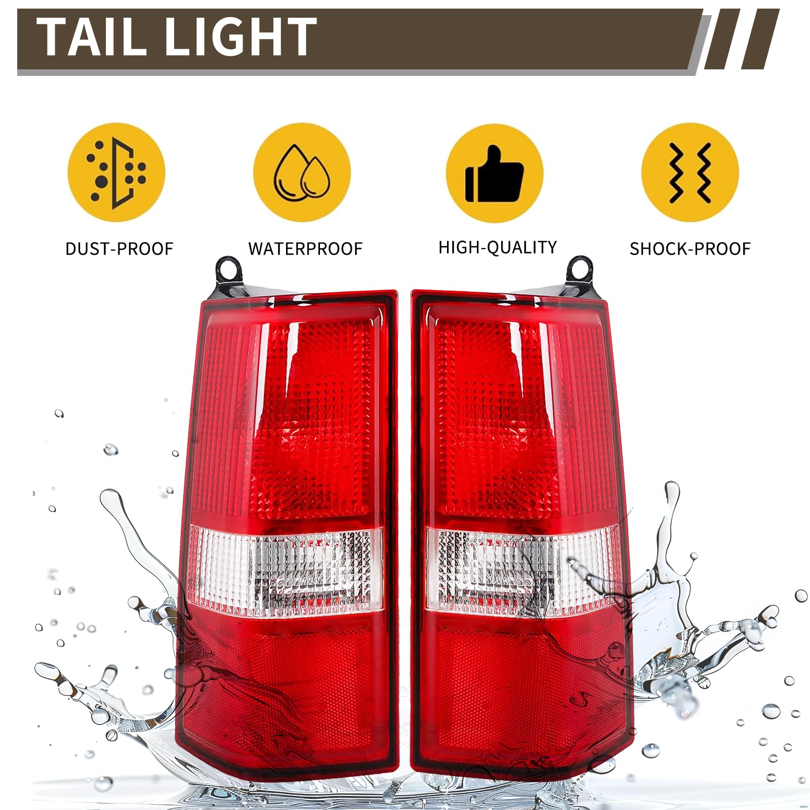 MiKaFex nighttime visibility on van improving rear light recognition