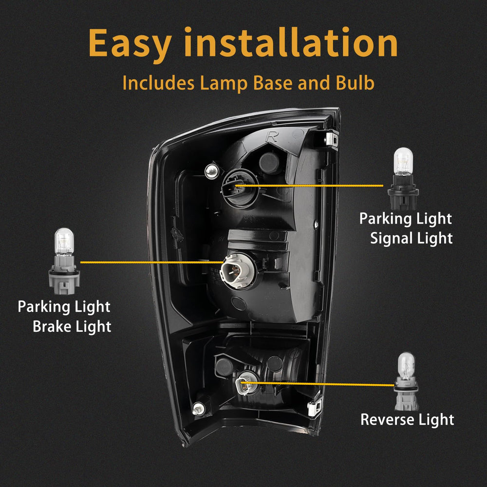 MiKaFex tail light backside connector view showing plug compatibility benefit