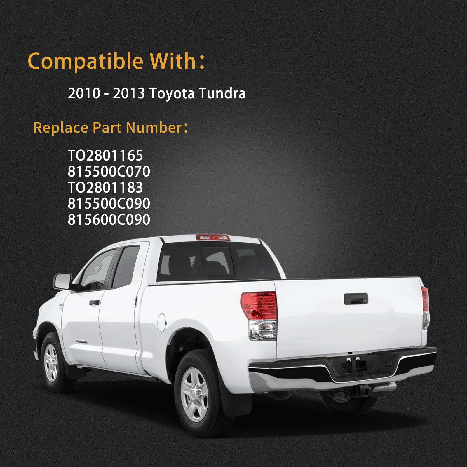 MiKaFex tail light installed on Toyota Tundra illustrating restored appearance benefit