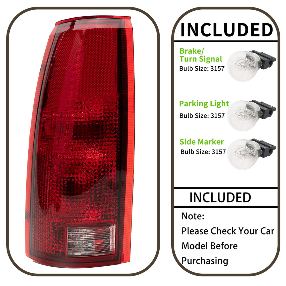 MiKaFex tail light next to ruler showing dimensions for accurate fitment