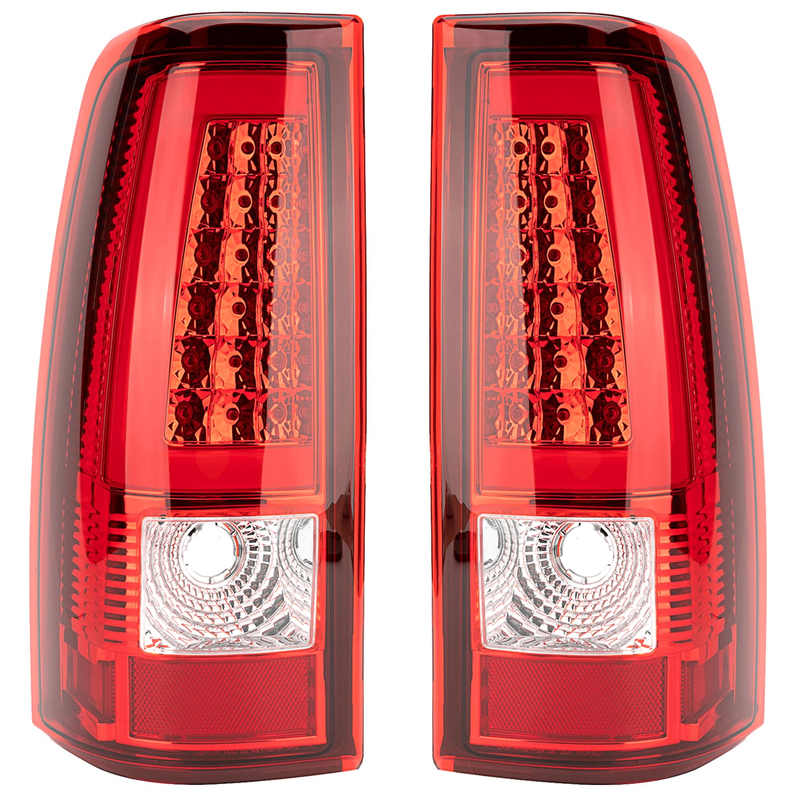 MiKaFex tail light front assembly showing clean fit and bright visibility benefit