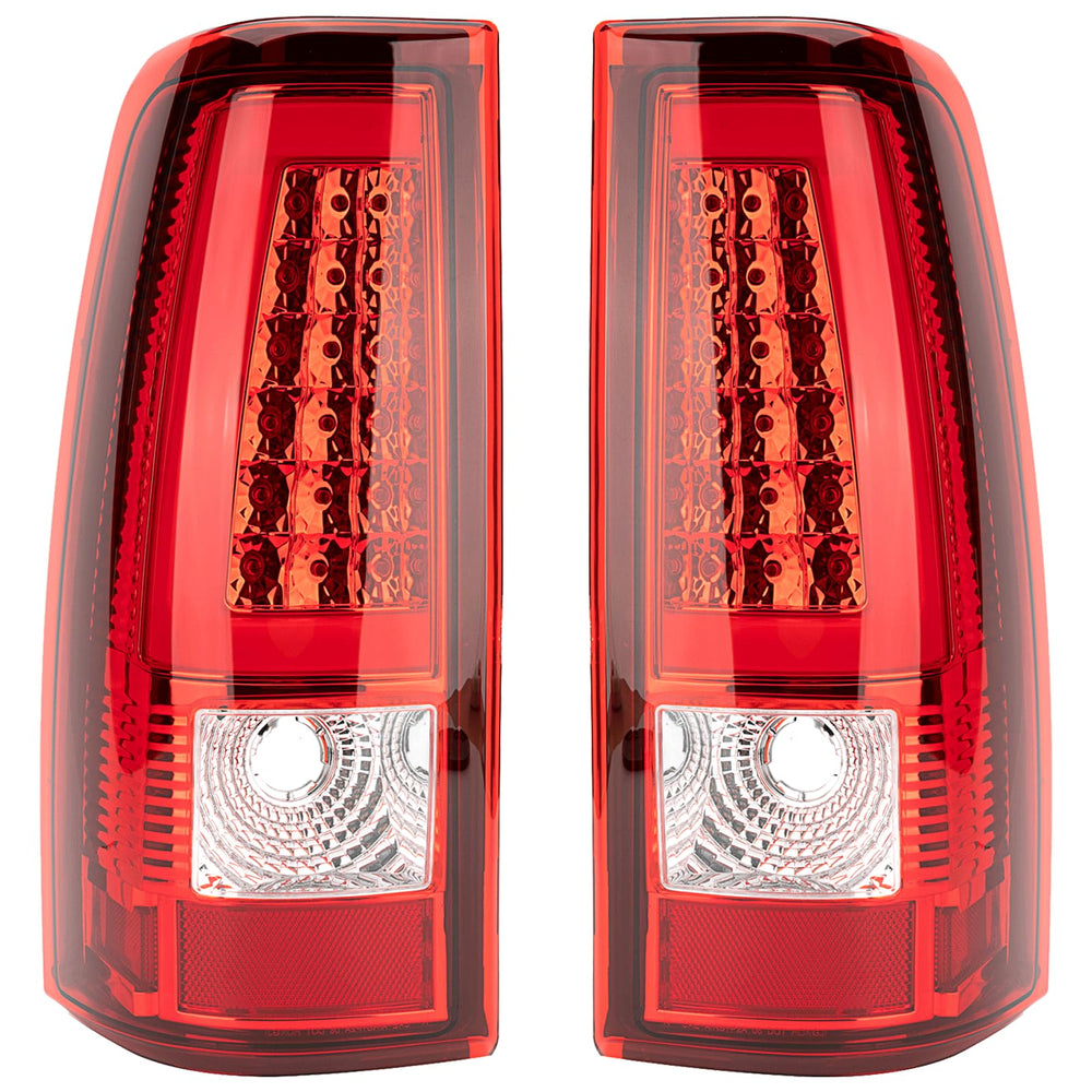 MiKaFex tail light front assembly showing clean fit and bright visibility benefit