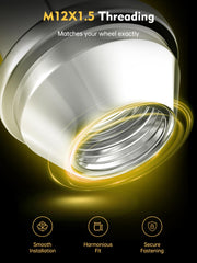 MIKKUPPA 19mm hex head shot for easy socket use and secure torque application