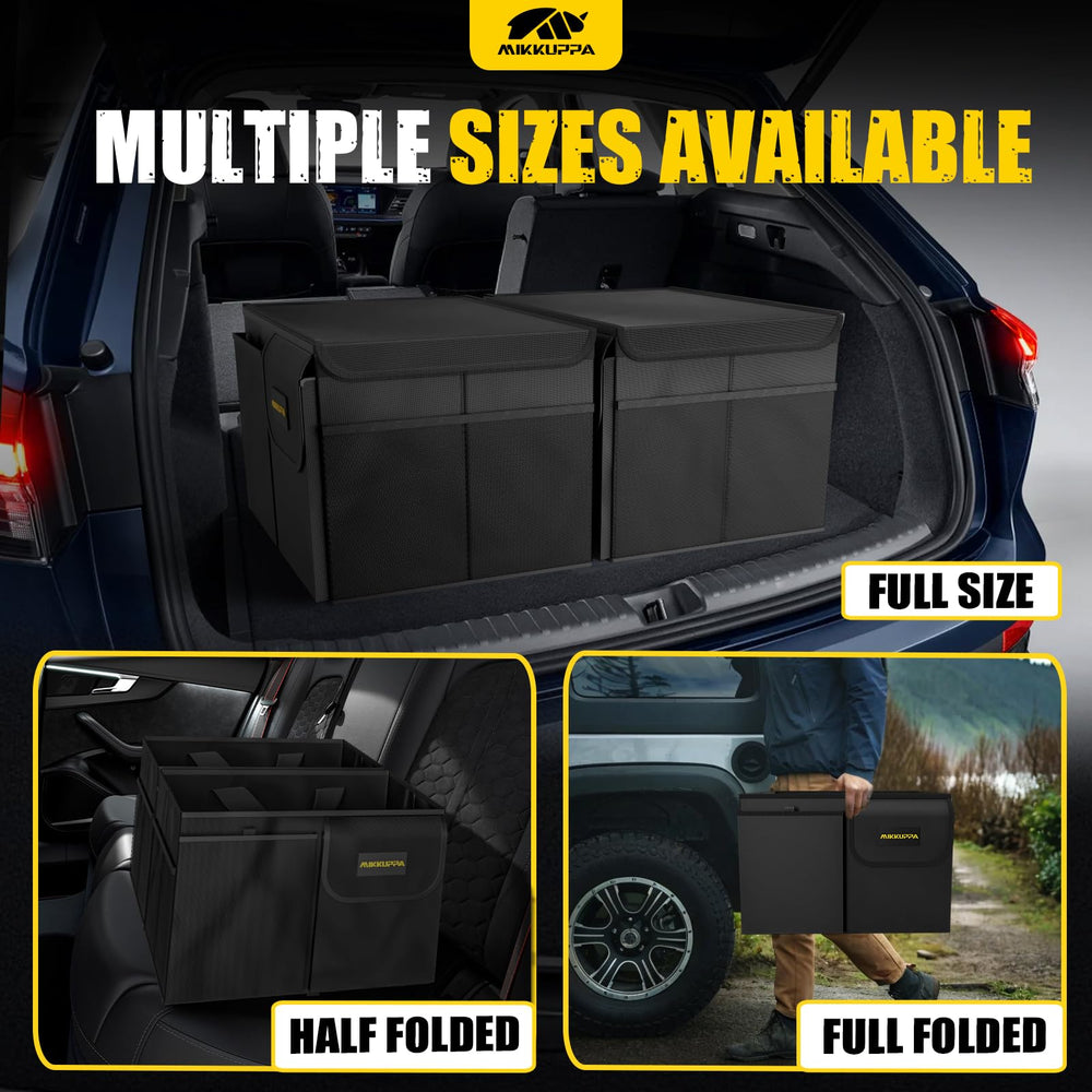 MIKKUPPA folded flat to highlight compact storage advantage
