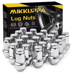 MIKKUPPA front view showing 24-piece kit and chrome finish benefit