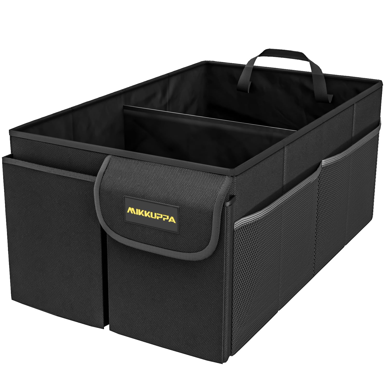 MIKKUPPA front view assembled showing roomy interior and stable walls for organized storage