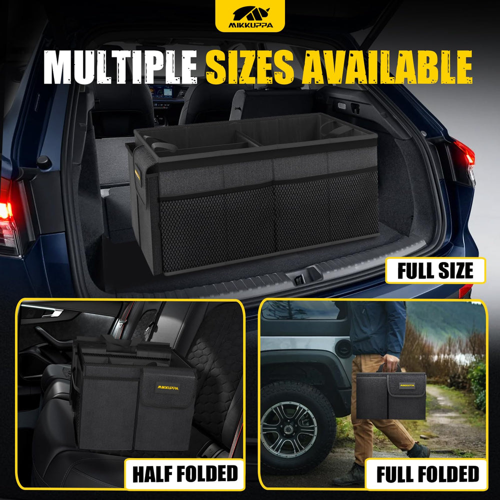 MIKKUPPA in use with groceries loaded showing efficient organization and easy access