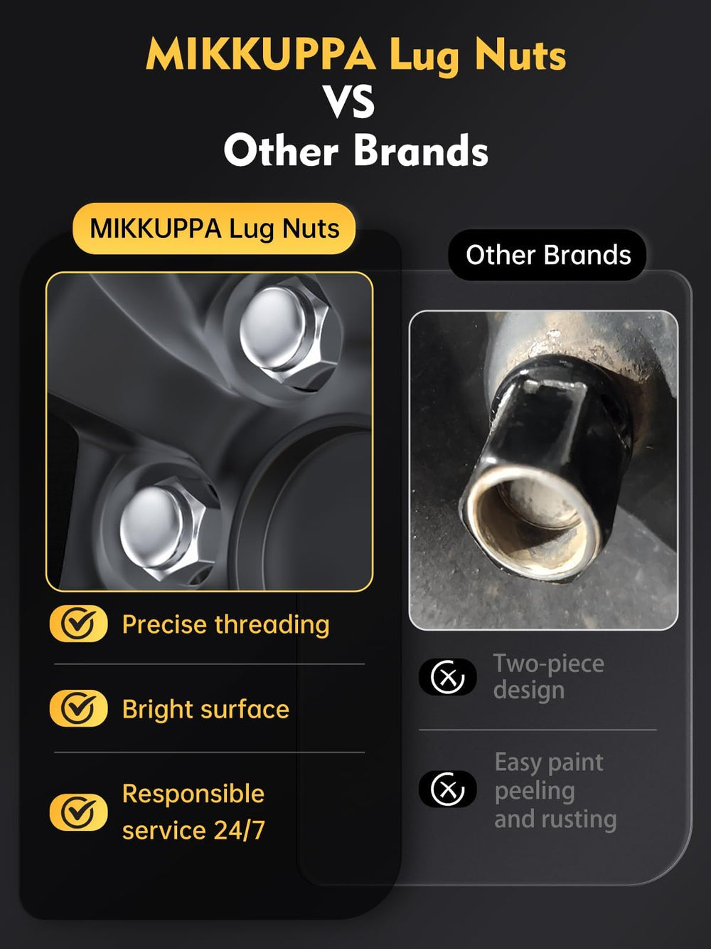 MIKKUPPA installed on Jeep Wrangler wheel showing finished look and durability