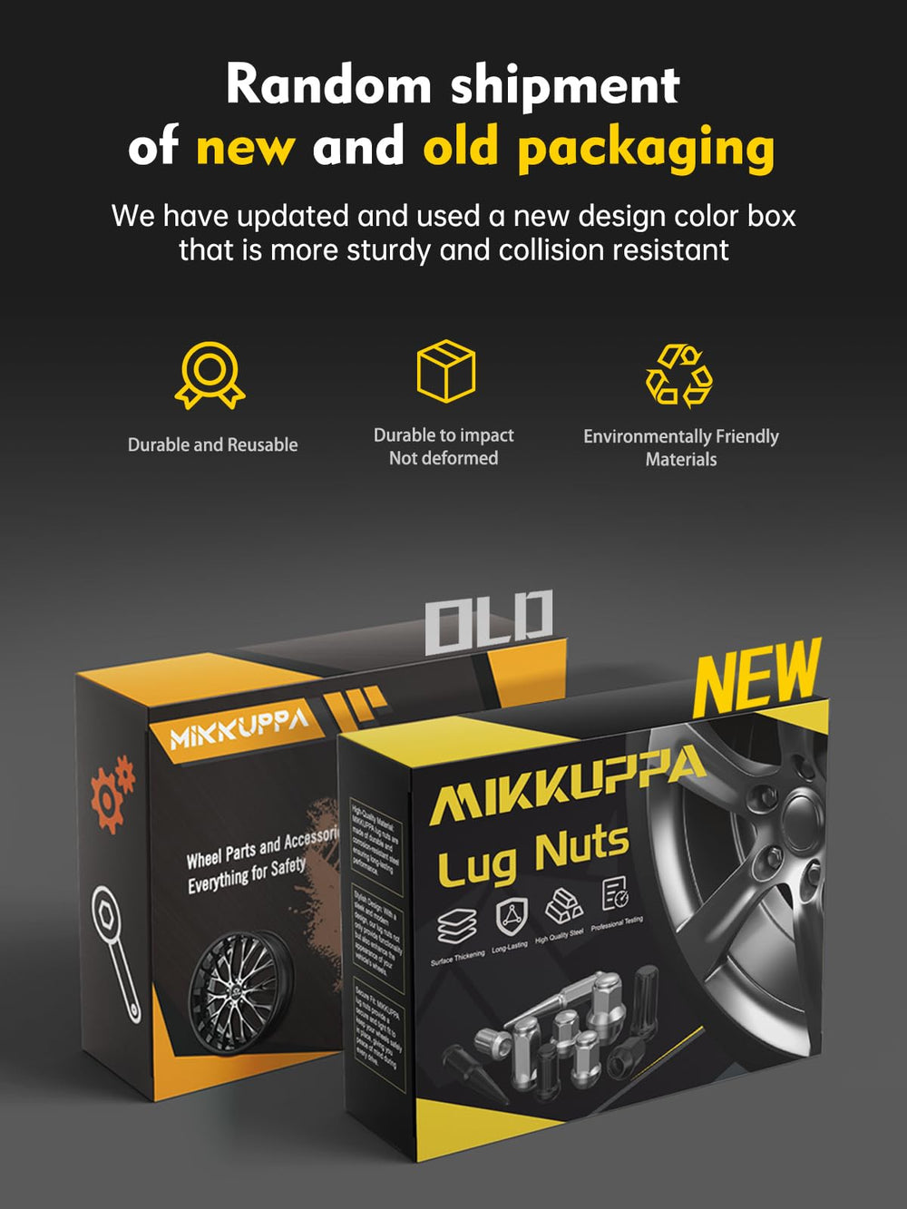 MIKKUPPA lug nuts on a rugged off-road vehicle highlighting durability and strength