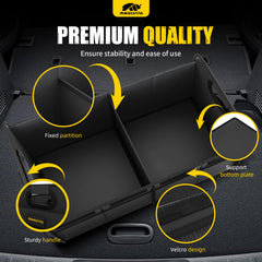 MIKKUPPA non-slip base detail preventing cargo movement for safer drives