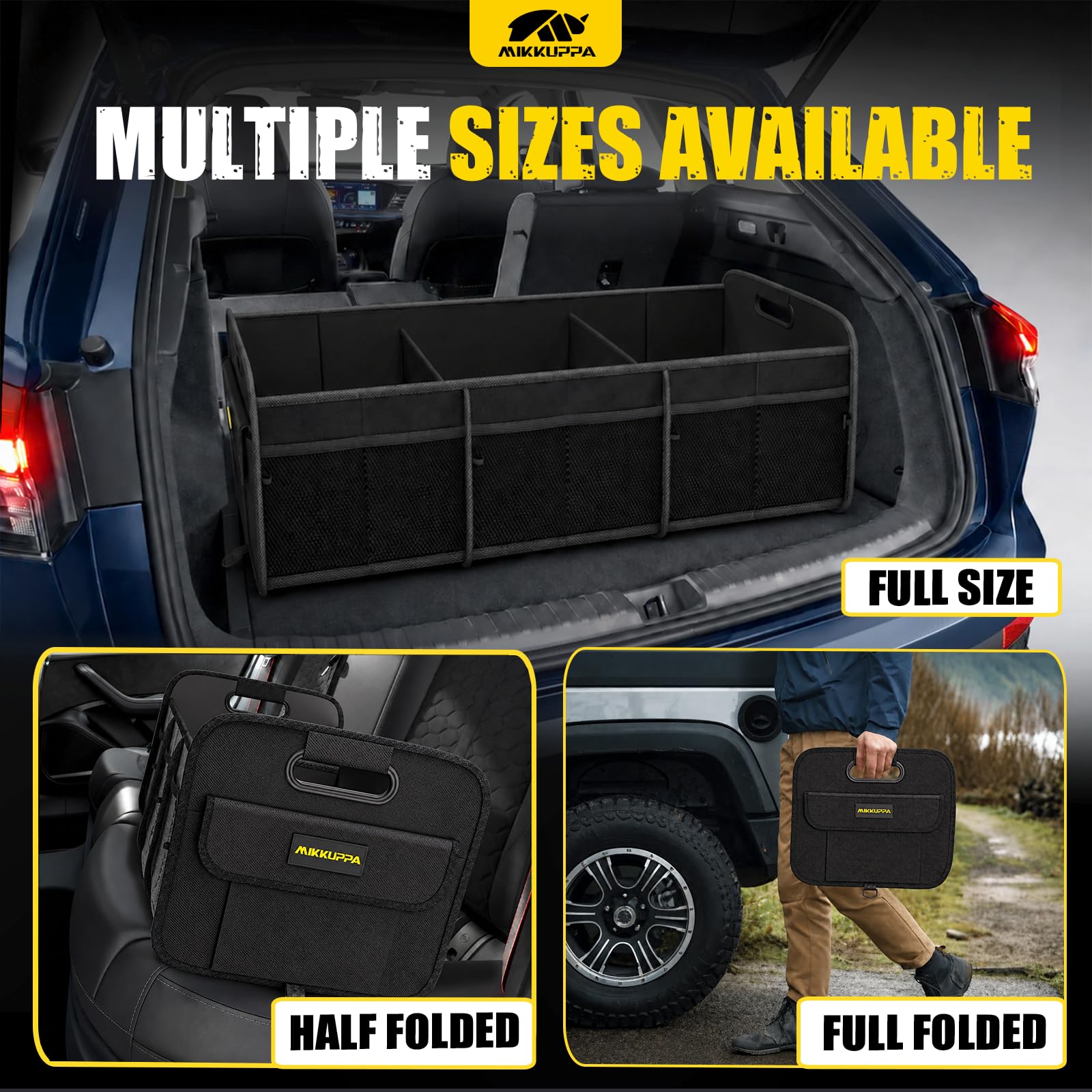 MIKKUPPA non-slip base keeping organizer stable during driving