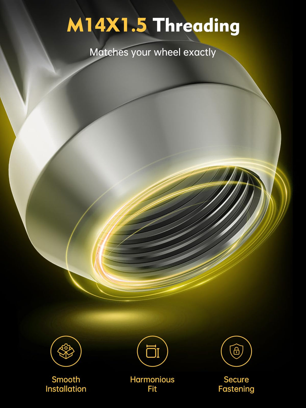 MIKKUPPA included 3/4 inch socket key shown for easy installation and convenience