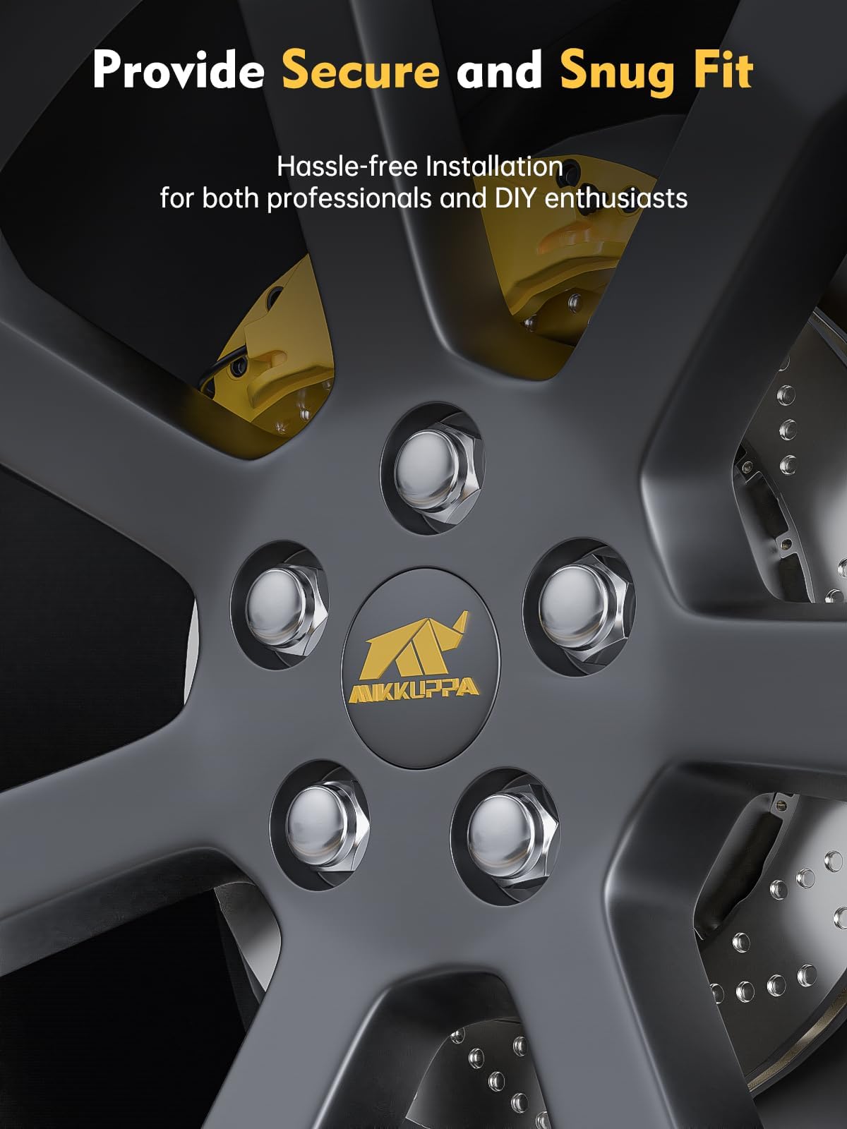 MIKKUPPA 3/4" hex view ready for standard socket use for fast installation