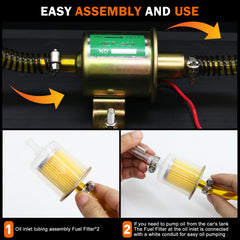 MILADO anti-kink hose detail preventing flow interruption during transfers