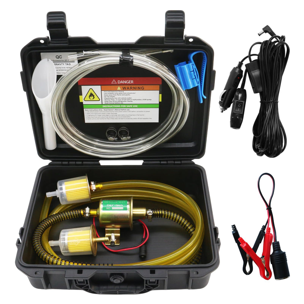 MILADO pump and hard case showing organized kit and quick deployment benefit