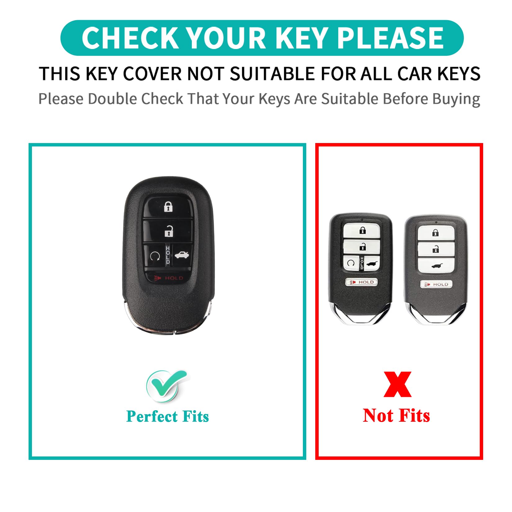 MILD EAST closeup of button layout verifying five-button Honda compatibility
