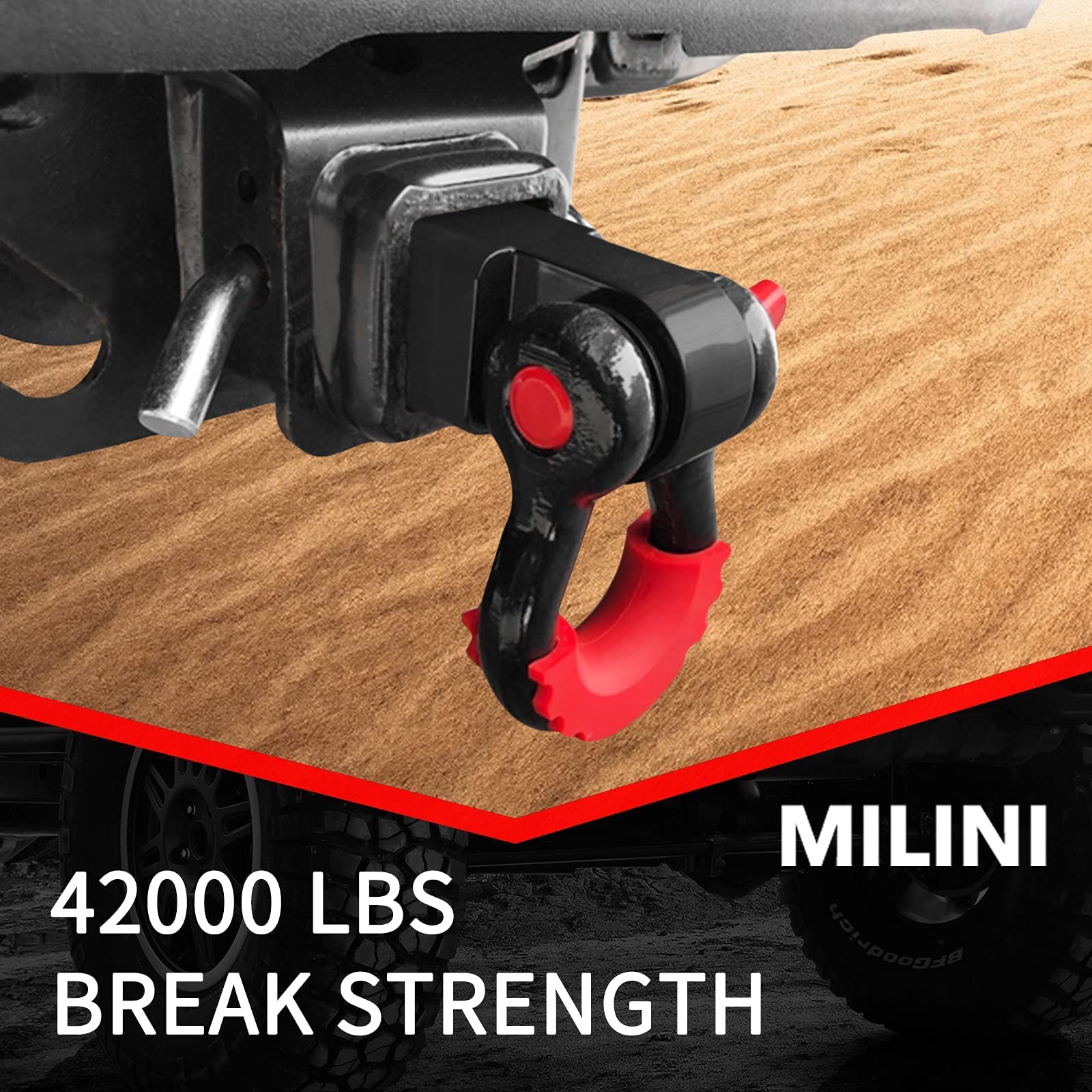 MILINI receiver beside measuring tape illustrating size and scale benefits