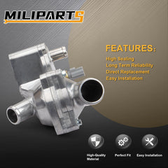 MILIPARTS housing installed on engine demonstrating direct-fit ease