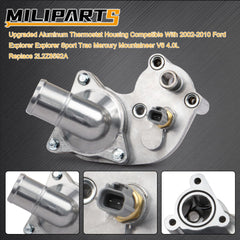 MILIPARTS mounting hole detail highlighting durable threaded relief
