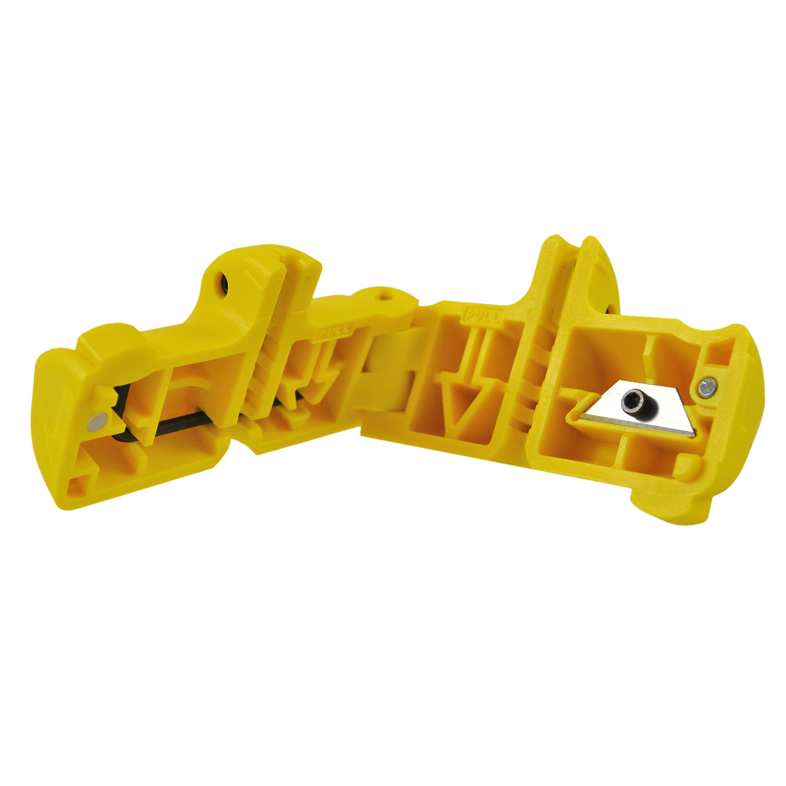 Miller MB04 next to ruler showing compact size for easy carrying