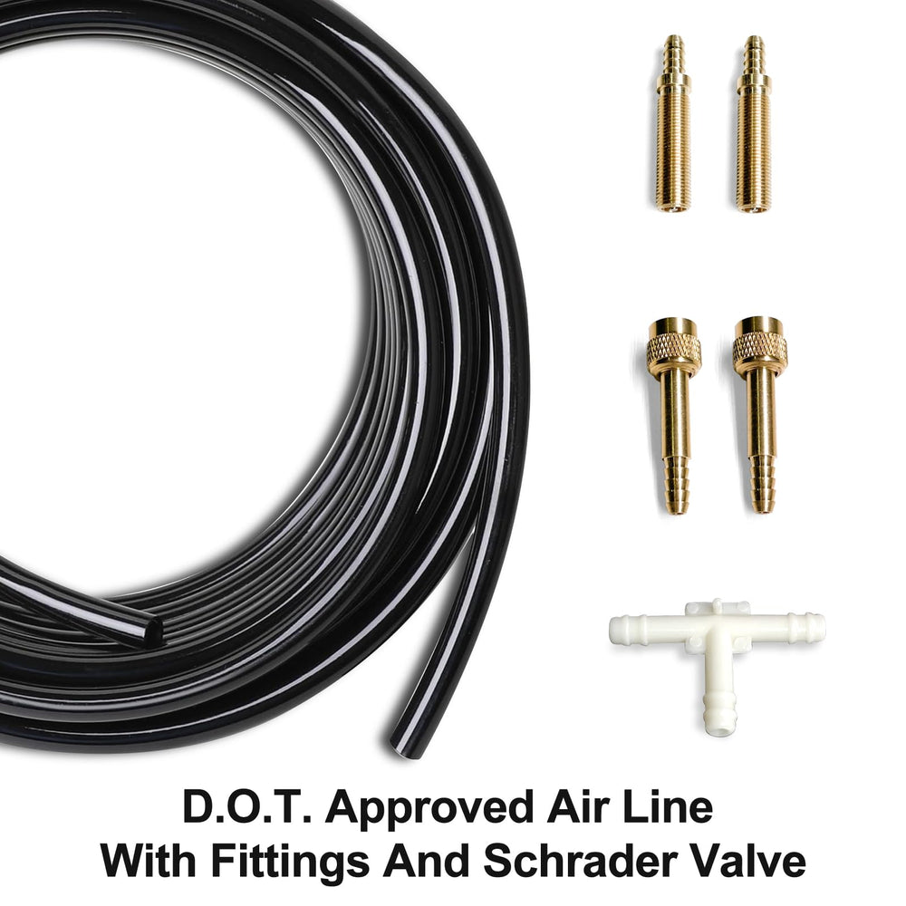 MILLISEC inflation valve and tubing detail for quick adjustments and reliability benefit