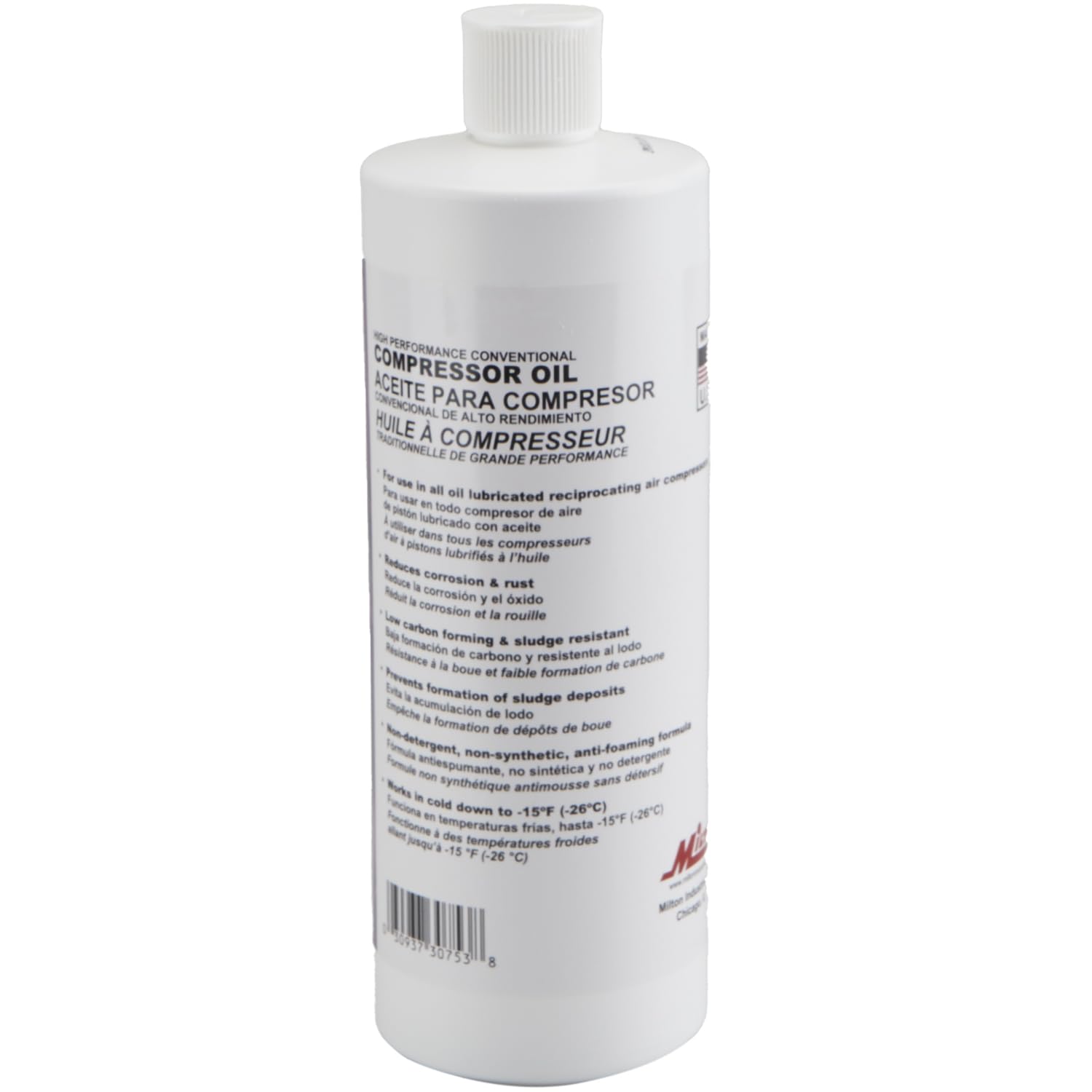 Milton oil pouring close-up highlighting smooth flow and reduced wear