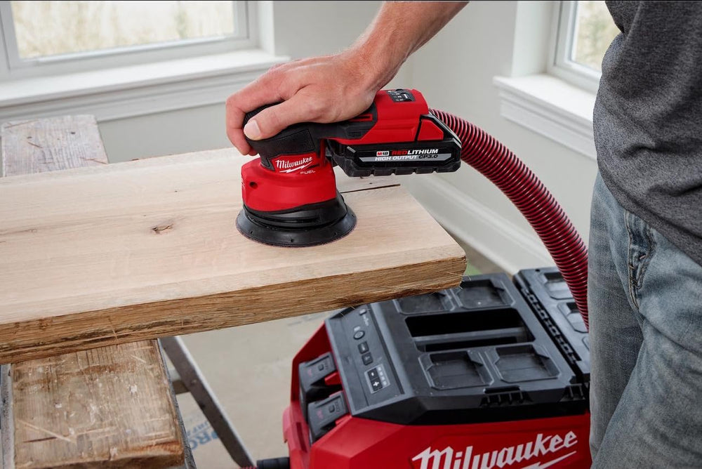 Milwaukee M18 FUEL motor vent detail showing durable brushless motor cooling