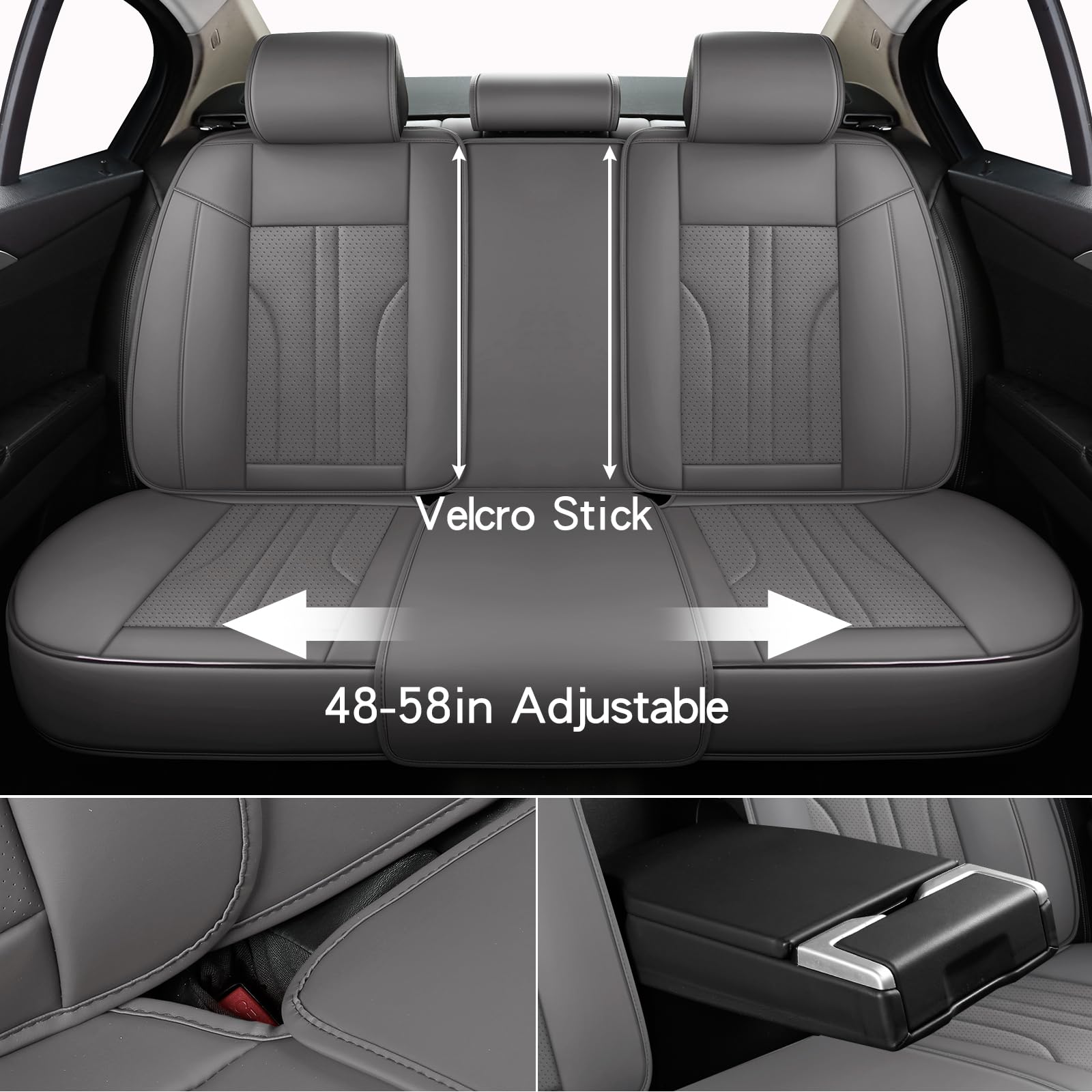 MINGBRON full back seat coverage illustrating waterproof protection benefit
