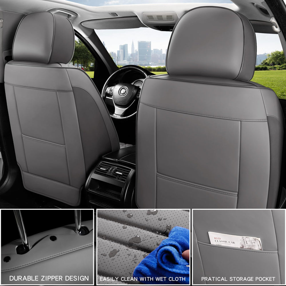 MINGBRON headrest and seatbelt access showing retained safety functions