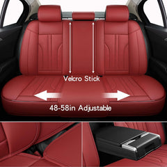 MINGBRON headrest and seatbelt access showing preserved safety functions